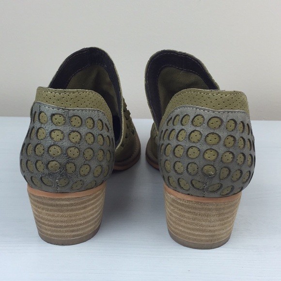 Rebels - Charlise - Distressed Leather Booties - Picture 7 of 8